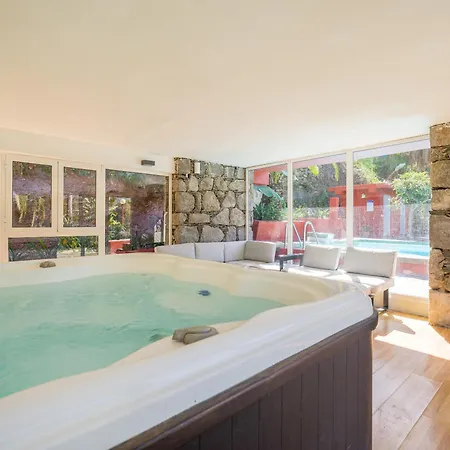 Villa El Jardin De With Private Pool, Sauna & Jacuzzi Santa Brígida